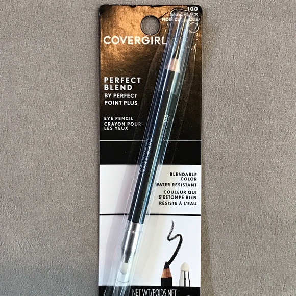 COVERGIRL PERFECT BLEND EYE PENCILS; BUNDLE OF 3; COLOR #100 BASIC BLACK - Picture 2 of 3